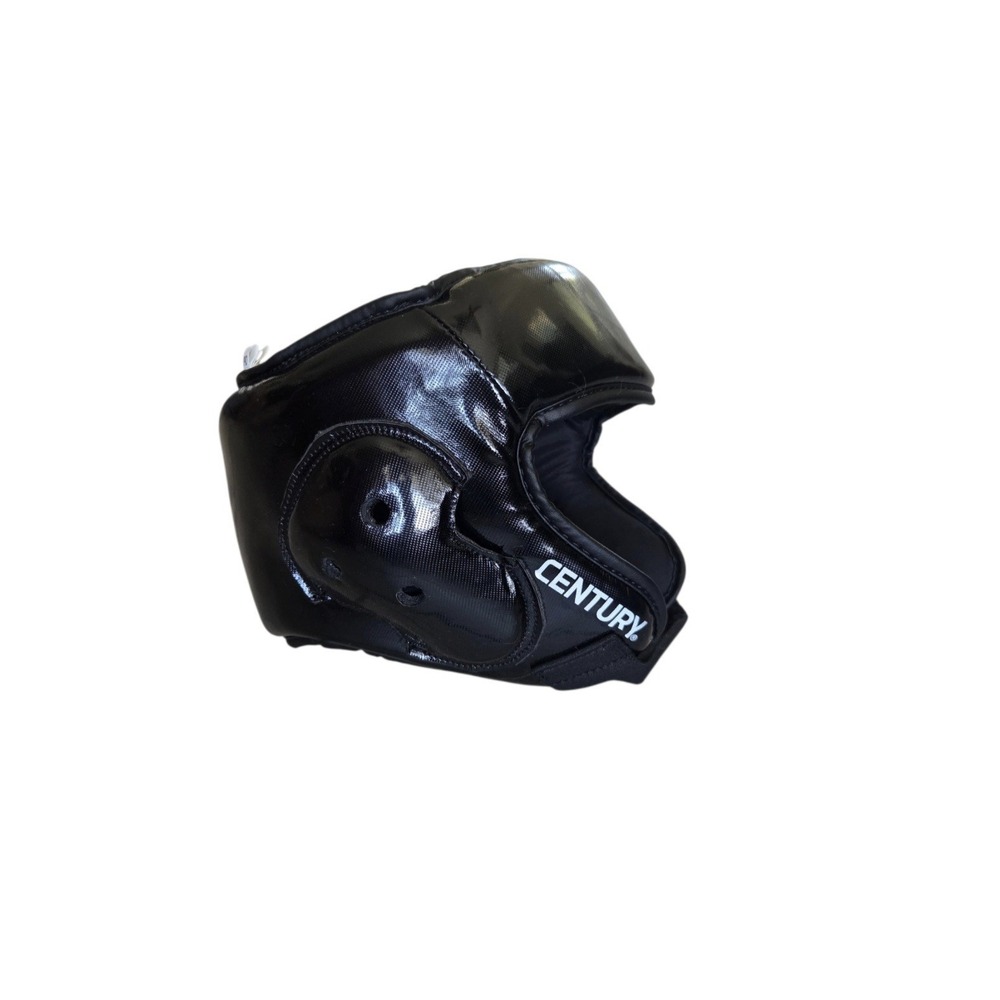 Century KIZE Child Sparring Headgear Black Karate Taekwondo MMA Protective 20"